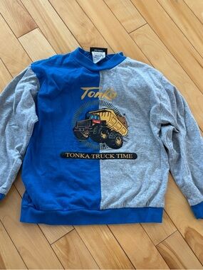 Vintage Tonka Boys Toddler Y2K long sleeves 3T Hasbro 2001 Dump truck
